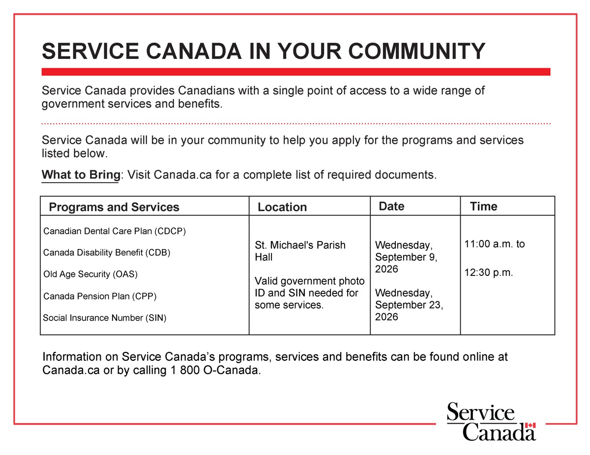 Service Canada in Your Community